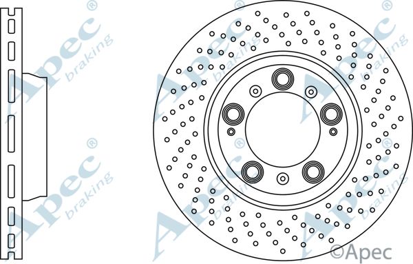 APEC BRAKING Jarrulevy DSK3111